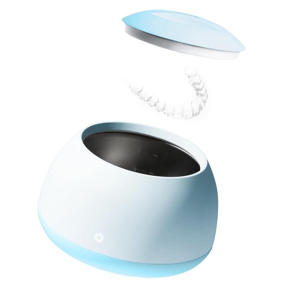 Zima Dental Pod | Sky Blue | Ultrasonic Retainer Cleaner Machine - Picture 10 of 11